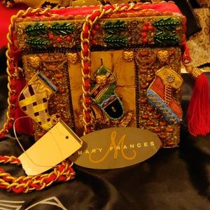 Mary Frances  Christmas satchel